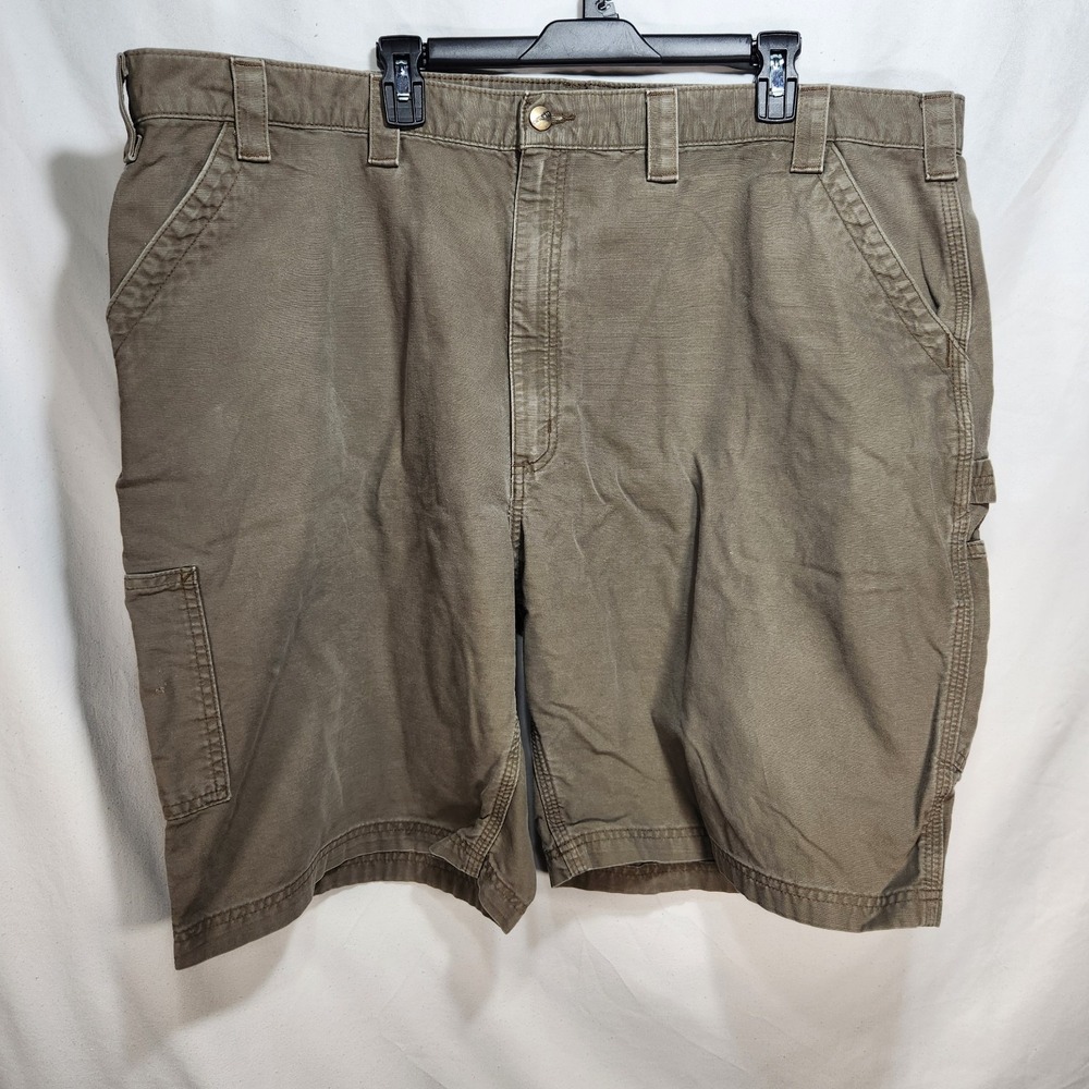 Carhartt Carpenter  Cargo Shorts Mens Size 48 Beige Khaki Tan‎